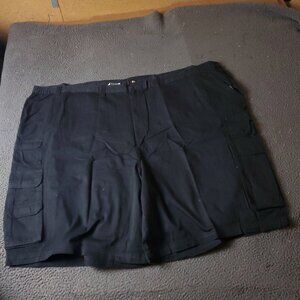 Boulder Creek Trading Cargo Shorts Big Tall Mens Size 66 Black Chino Khaki Cotto